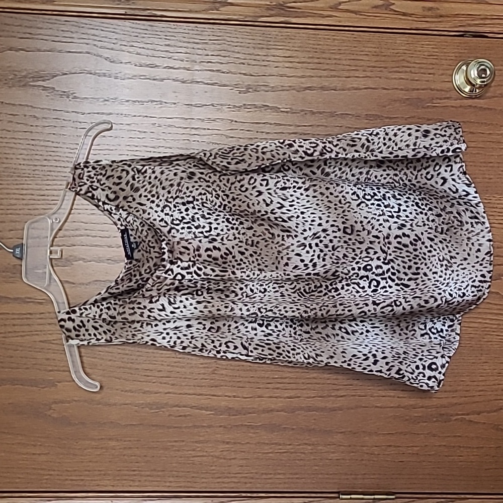 Animal print camisole